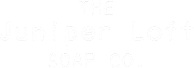 The Juniper Loft Soap Co wordmark in white